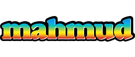 Mahmud color logo