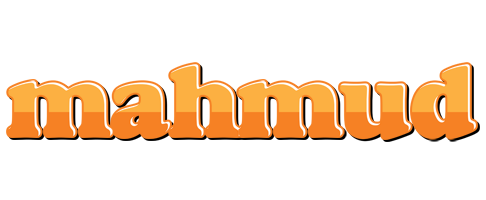 Mahmud orange logo