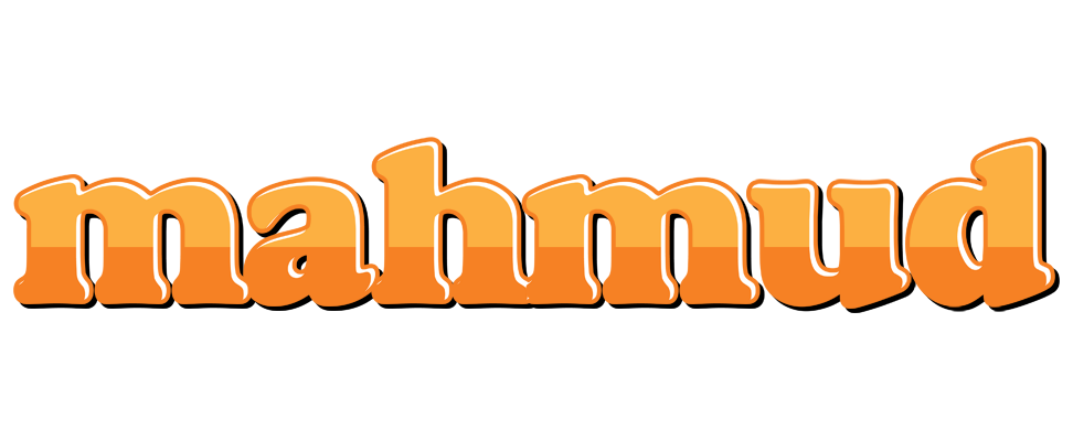 Mahmud orange logo