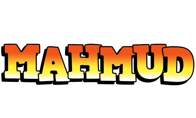 Mahmud sunset logo