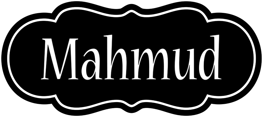 Mahmud welcome logo