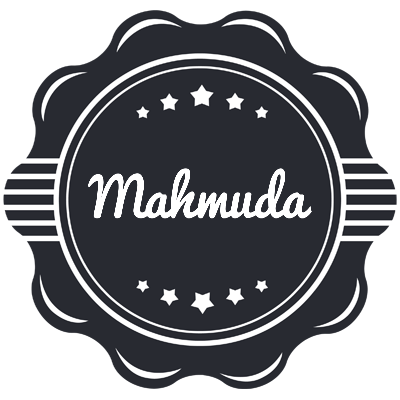 Mahmuda badge logo