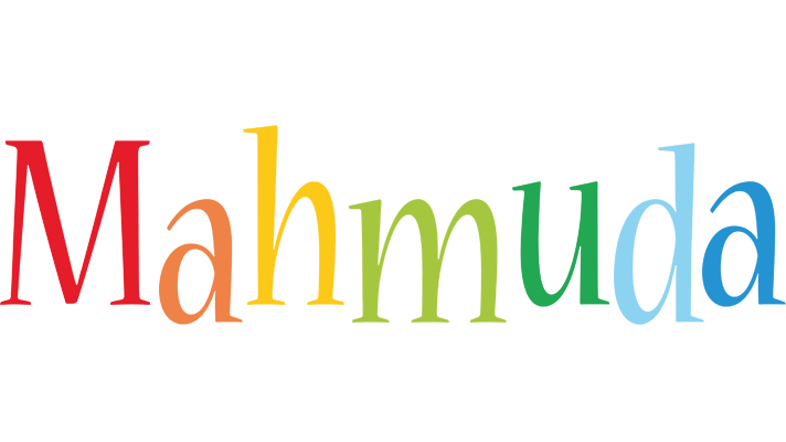 Mahmuda birthday logo