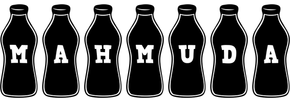 Mahmuda bottle logo