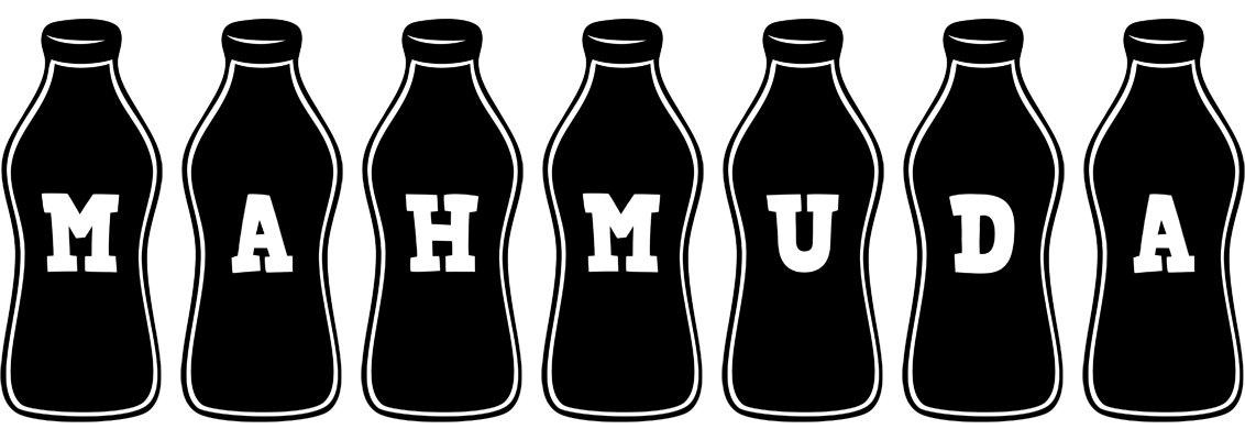 Mahmuda bottle logo
