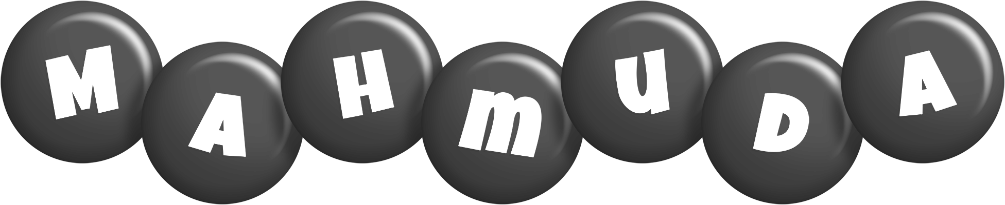 Mahmuda candy-black logo