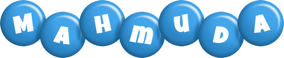 Mahmuda candy-blue logo