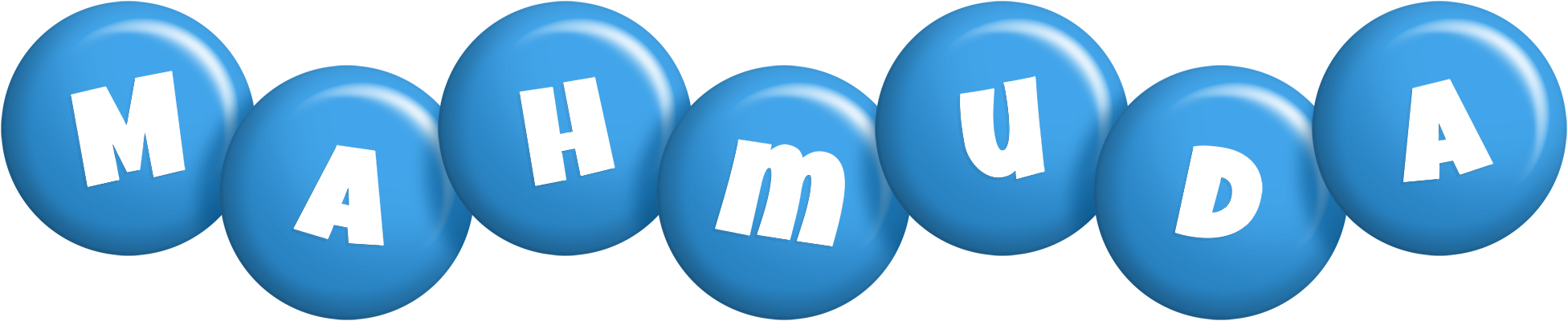 Mahmuda candy-blue logo