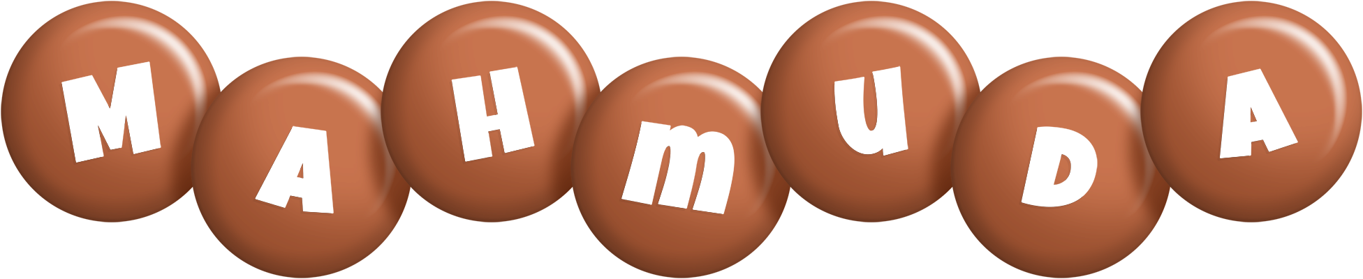 Mahmuda candy-brown logo