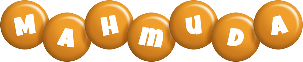 Mahmuda candy-orange logo