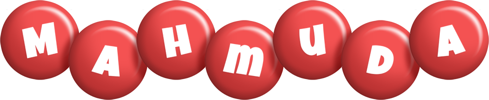 Mahmuda candy-red logo