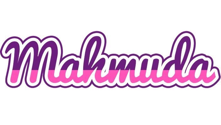 Mahmuda cheerful logo