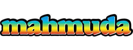 Mahmuda color logo