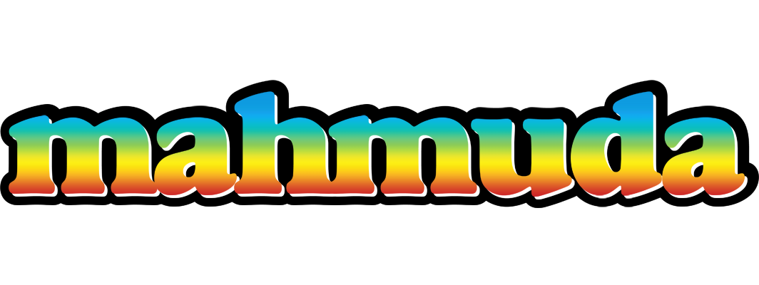 Mahmuda color logo