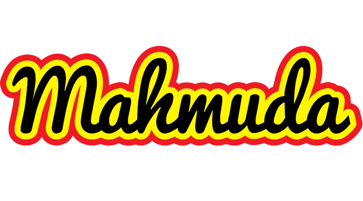 Mahmuda flaming logo