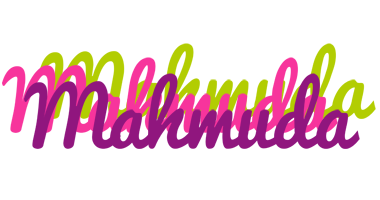 Mahmuda flowers logo