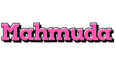 Mahmuda girlish logo