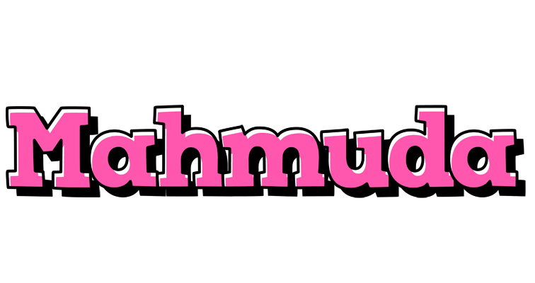 Mahmuda girlish logo