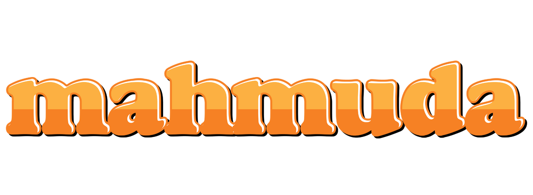 Mahmuda orange logo