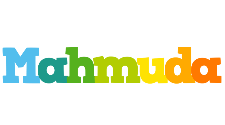 Mahmuda rainbows logo