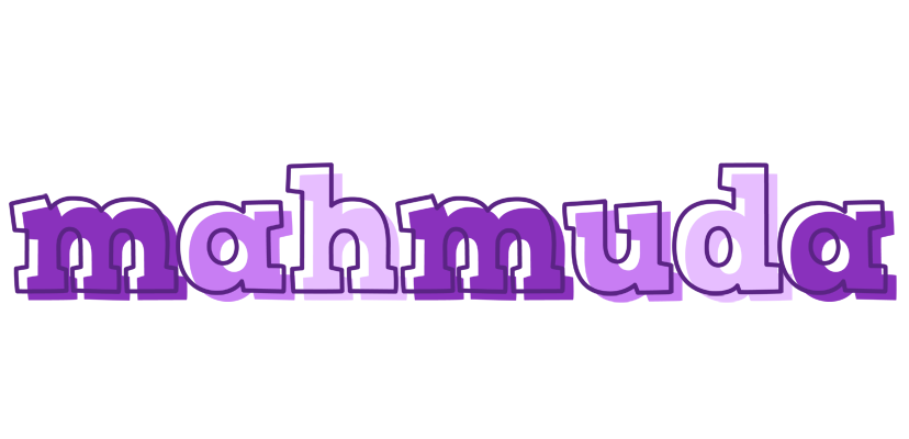 Mahmuda sensual logo