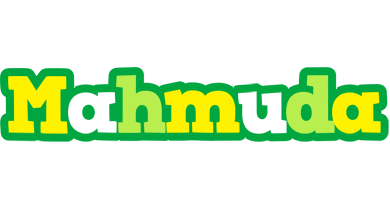 Mahmuda soccer logo