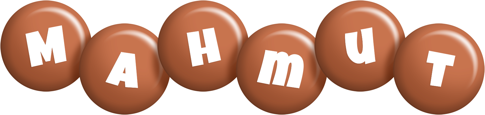 Mahmut candy-brown logo