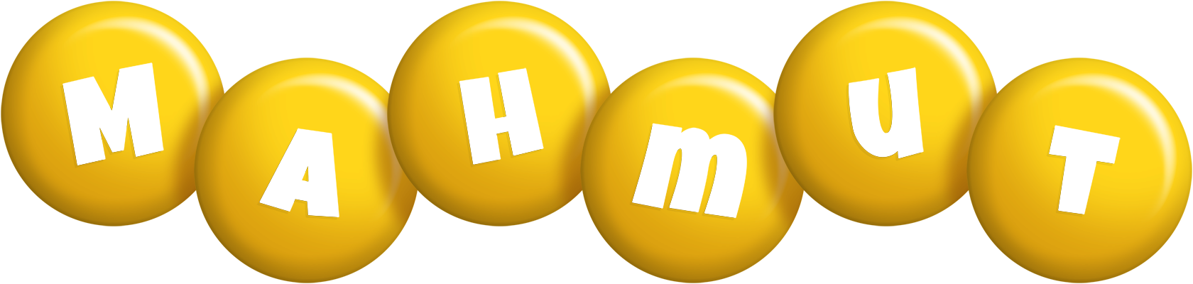 Mahmut candy-yellow logo