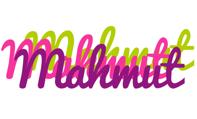 Mahmut flowers logo