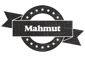 Mahmut grunge logo