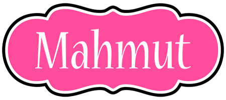 Mahmut invitation logo