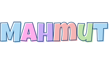 Mahmut pastel logo