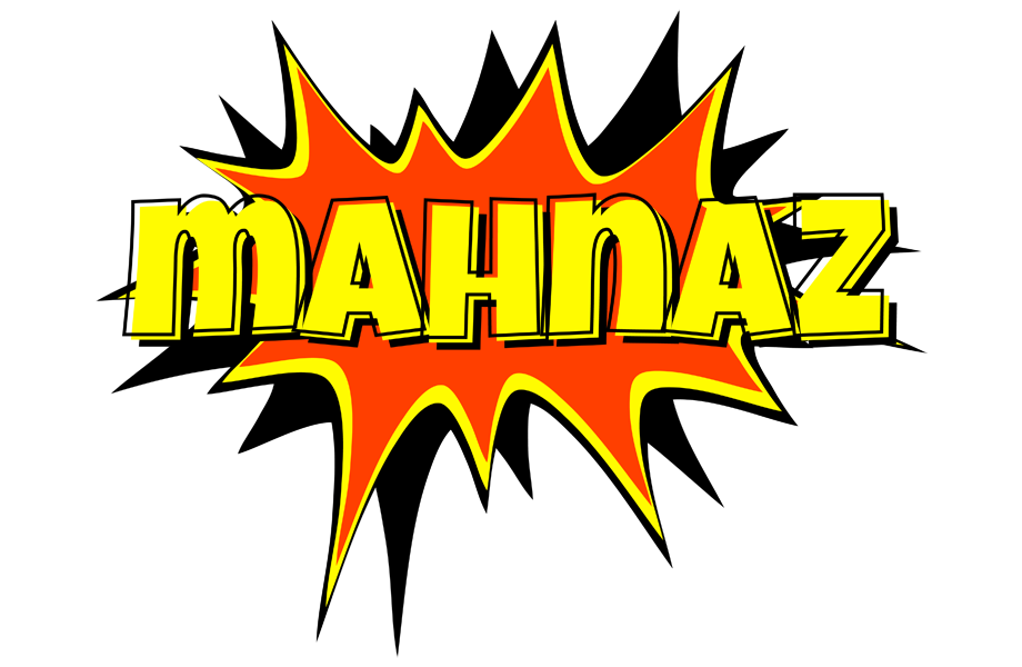 Mahnaz bazinga logo