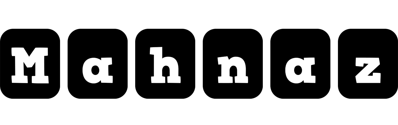 Mahnaz box logo