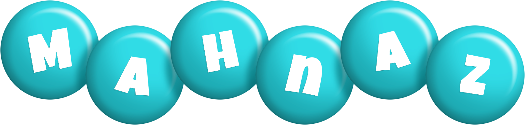 Mahnaz candy-azur logo
