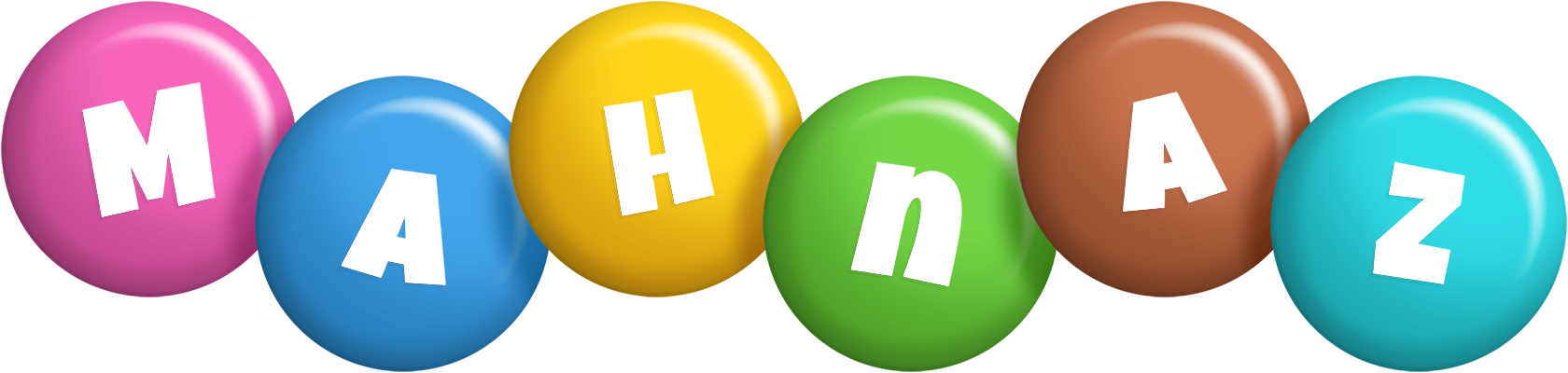 Mahnaz candy logo