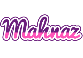 Mahnaz cheerful logo