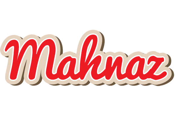 Mahnaz chocolate logo