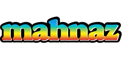 Mahnaz color logo