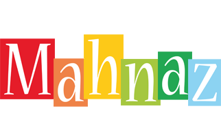 Mahnaz colors logo