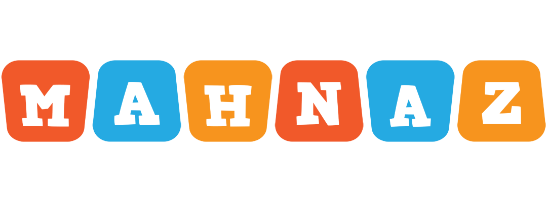 Mahnaz comics logo