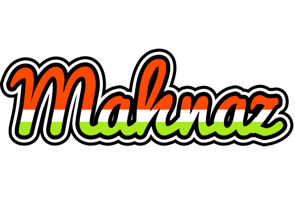 Mahnaz exotic logo