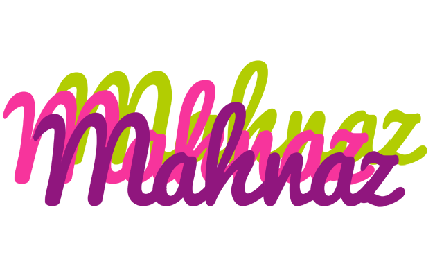 Mahnaz flowers logo