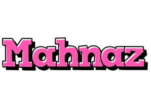 Mahnaz girlish logo