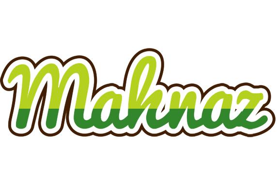 Mahnaz golfing logo
