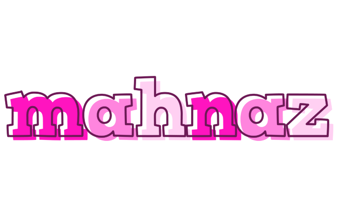 Mahnaz hello logo