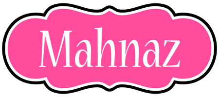 Mahnaz invitation logo