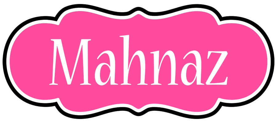 Mahnaz invitation logo