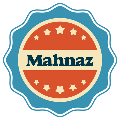 Mahnaz labels logo