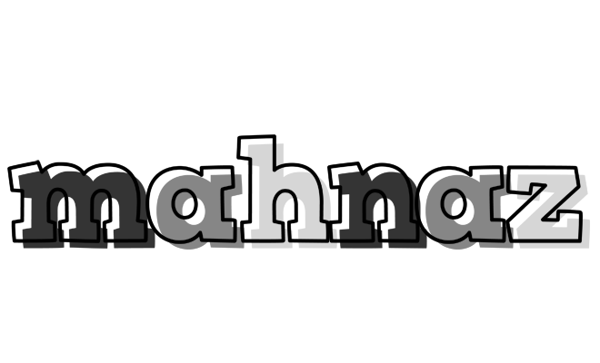 Mahnaz night logo